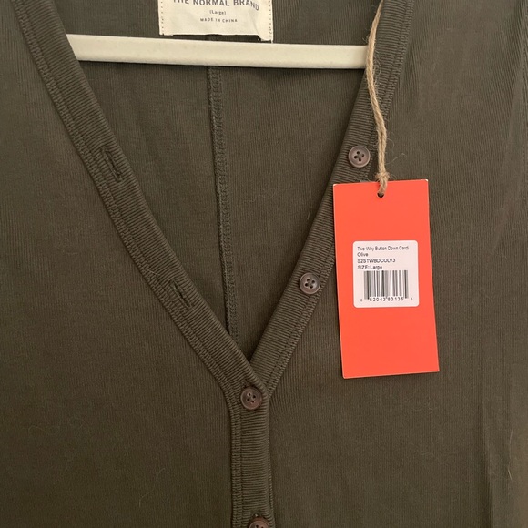 The Normal Brand Two Way Cardigan - Picture 4 of 4